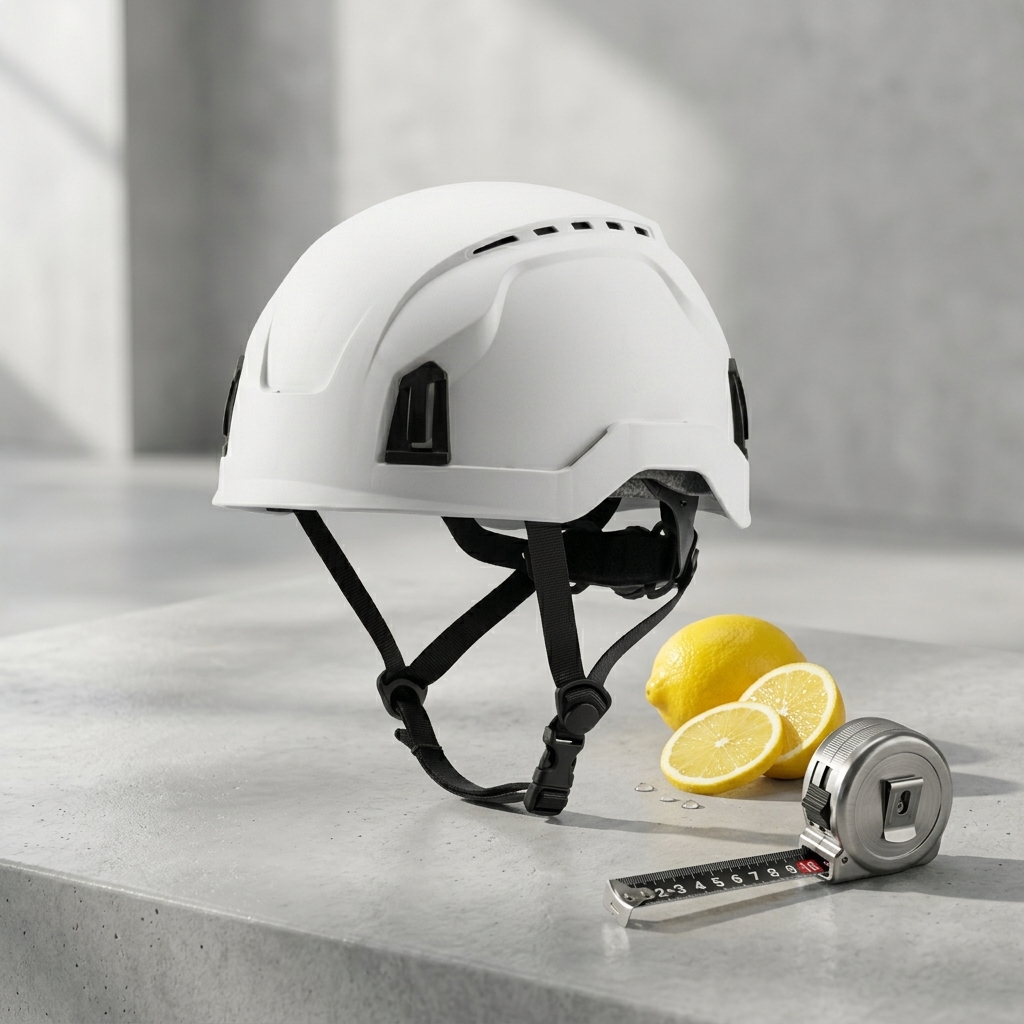 Dual Certified EN 397 & EN 12492 Industrial Safety Helmet | High-Altitude PPE