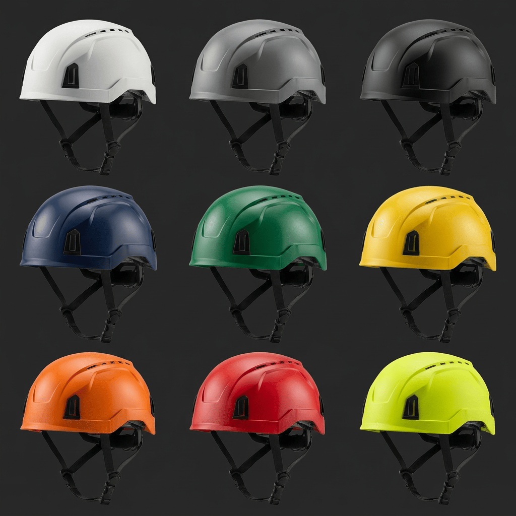 Dual Certified EN 397 & EN 12492 Industrial Safety Helmet | High-Altitude PPE